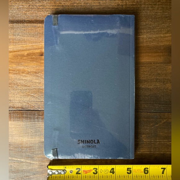 SOLD ***Shinola HardCover Journal  - 8”x5” Dark Blue “Henry Ford Health System - Picture 9 of 10